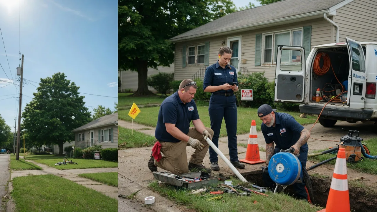Sewer Line Repair in Swayzee, IN near me